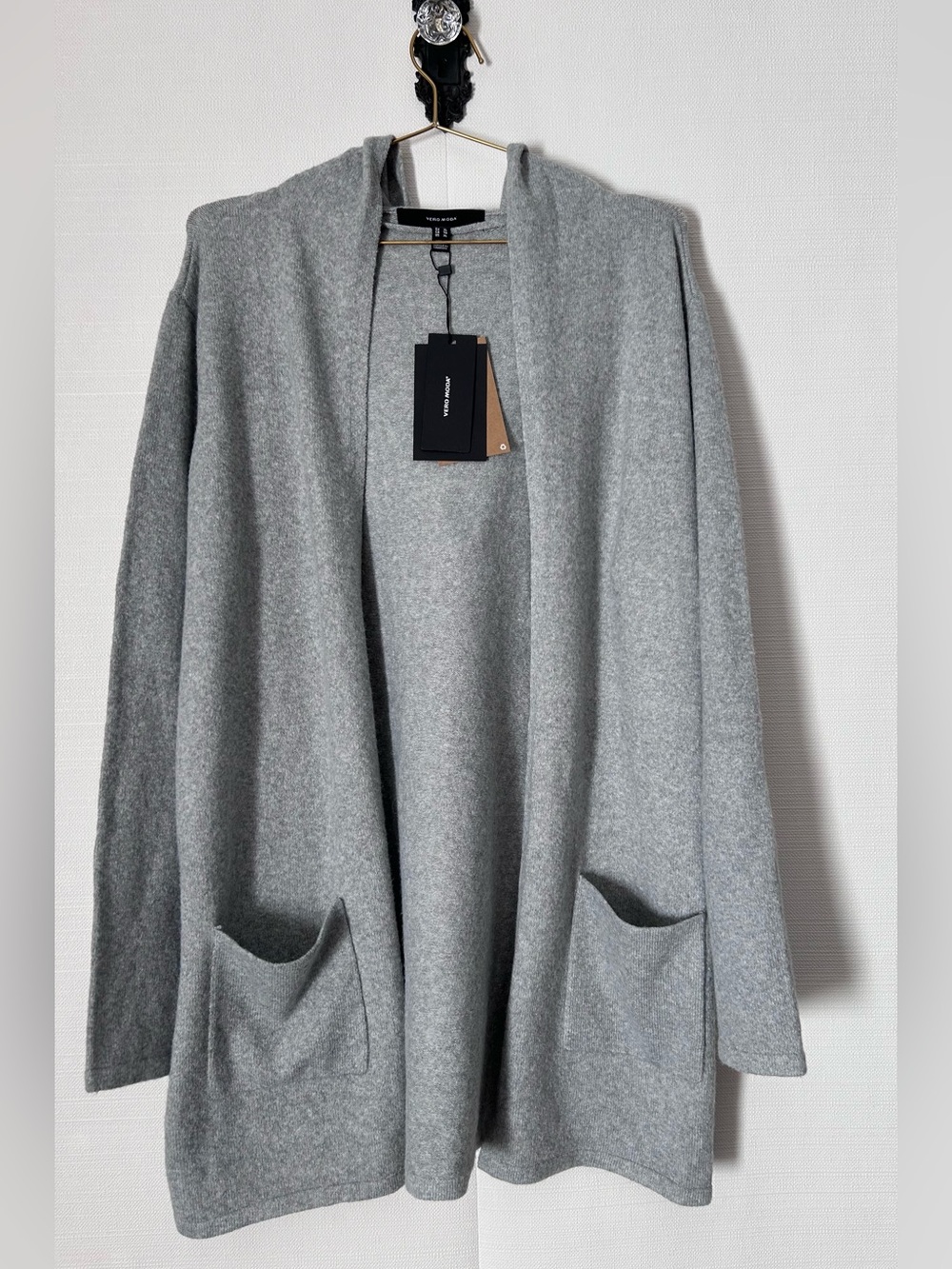 NWT Vero Moda Open Cardigan with Hood